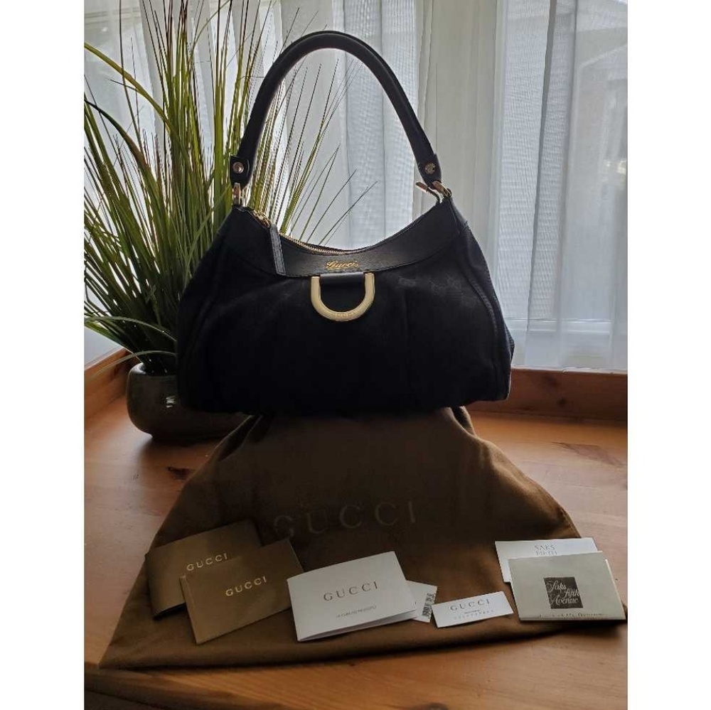 Gucci D Ring hobo bag